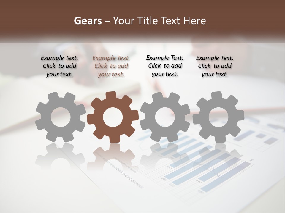 A Person Writing On A Piece Of Paper With A Pen PowerPoint Template