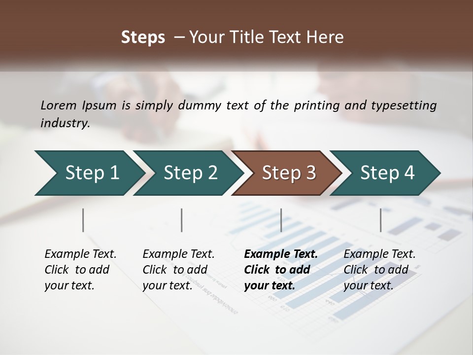 A Person Writing On A Piece Of Paper With A Pen PowerPoint Template