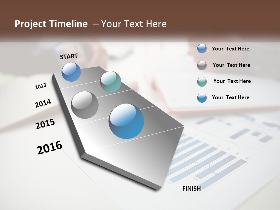 A Person Writing On A Piece Of Paper With A Pen PowerPoint Template