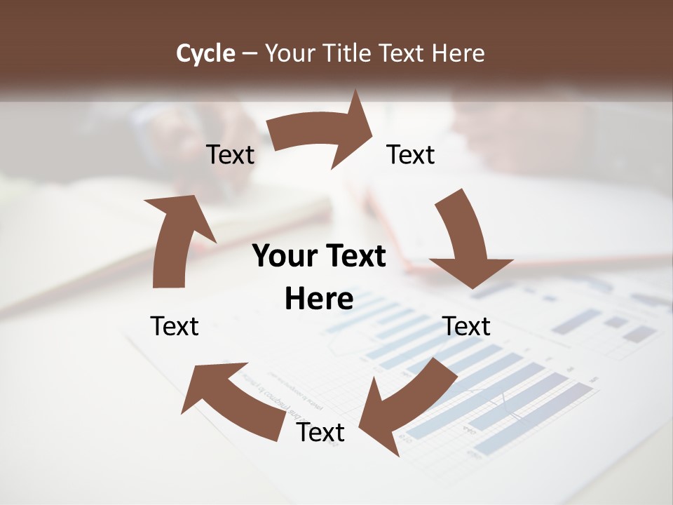 A Person Writing On A Piece Of Paper With A Pen PowerPoint Template