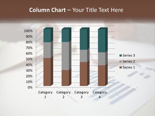 A Person Writing On A Piece Of Paper With A Pen PowerPoint Template