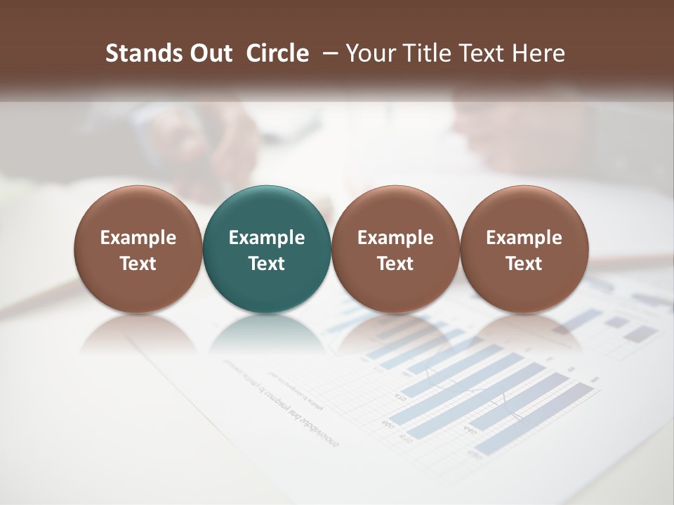 A Person Writing On A Piece Of Paper With A Pen PowerPoint Template