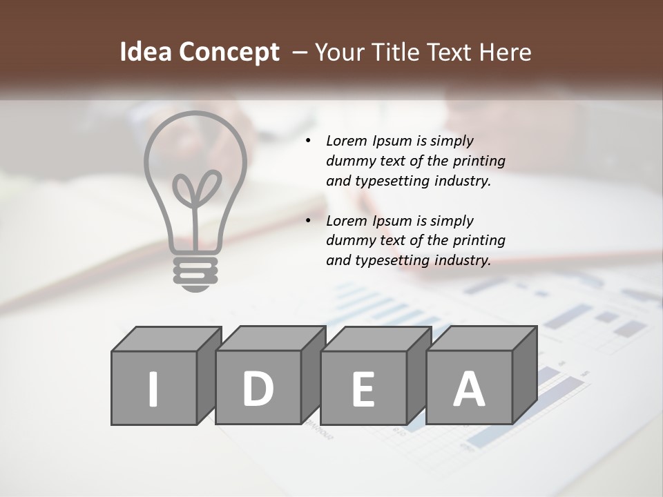 A Person Writing On A Piece Of Paper With A Pen PowerPoint Template