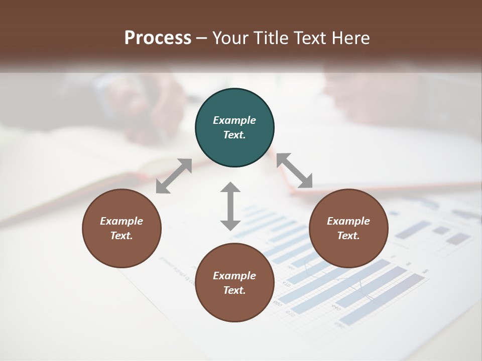 A Person Writing On A Piece Of Paper With A Pen PowerPoint Template