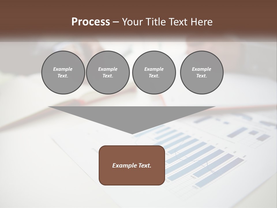 A Person Writing On A Piece Of Paper With A Pen PowerPoint Template