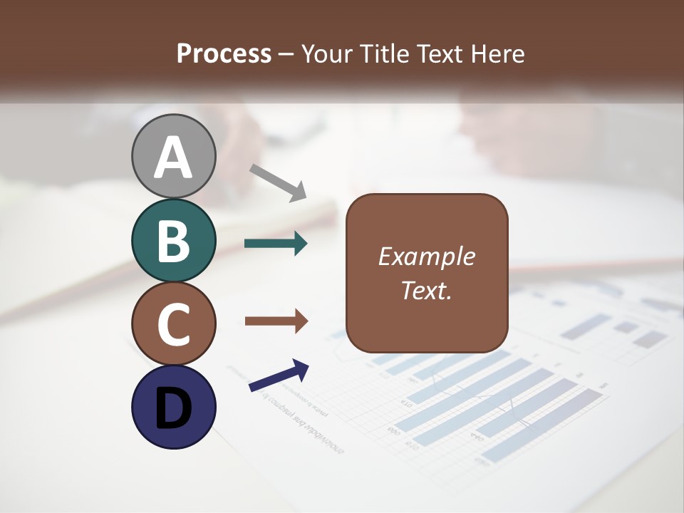 A Person Writing On A Piece Of Paper With A Pen PowerPoint Template