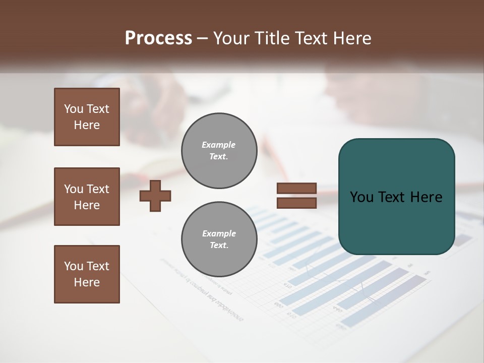 A Person Writing On A Piece Of Paper With A Pen PowerPoint Template