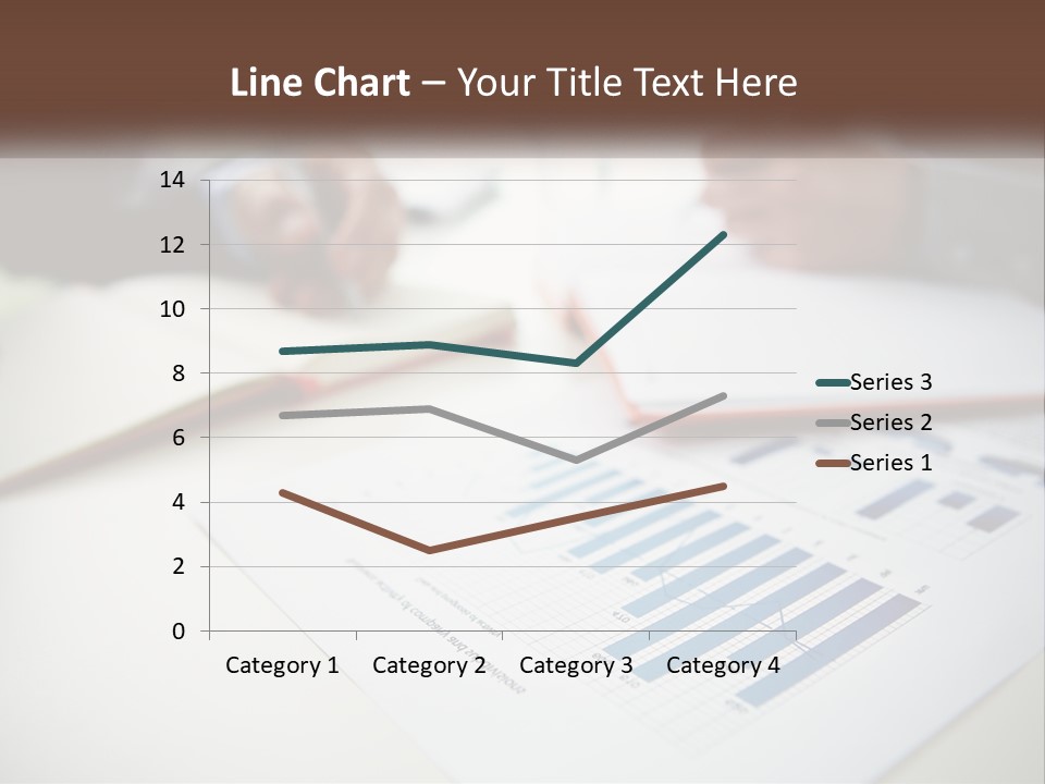 A Person Writing On A Piece Of Paper With A Pen PowerPoint Template