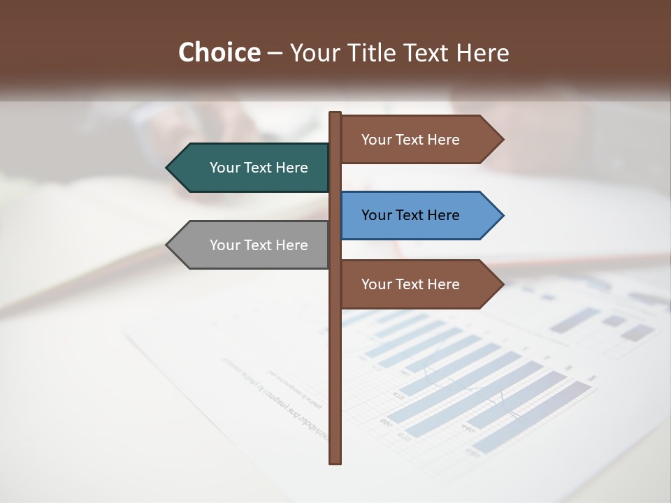 A Person Writing On A Piece Of Paper With A Pen PowerPoint Template