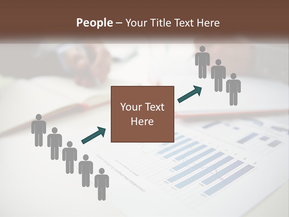 A Person Writing On A Piece Of Paper With A Pen PowerPoint Template