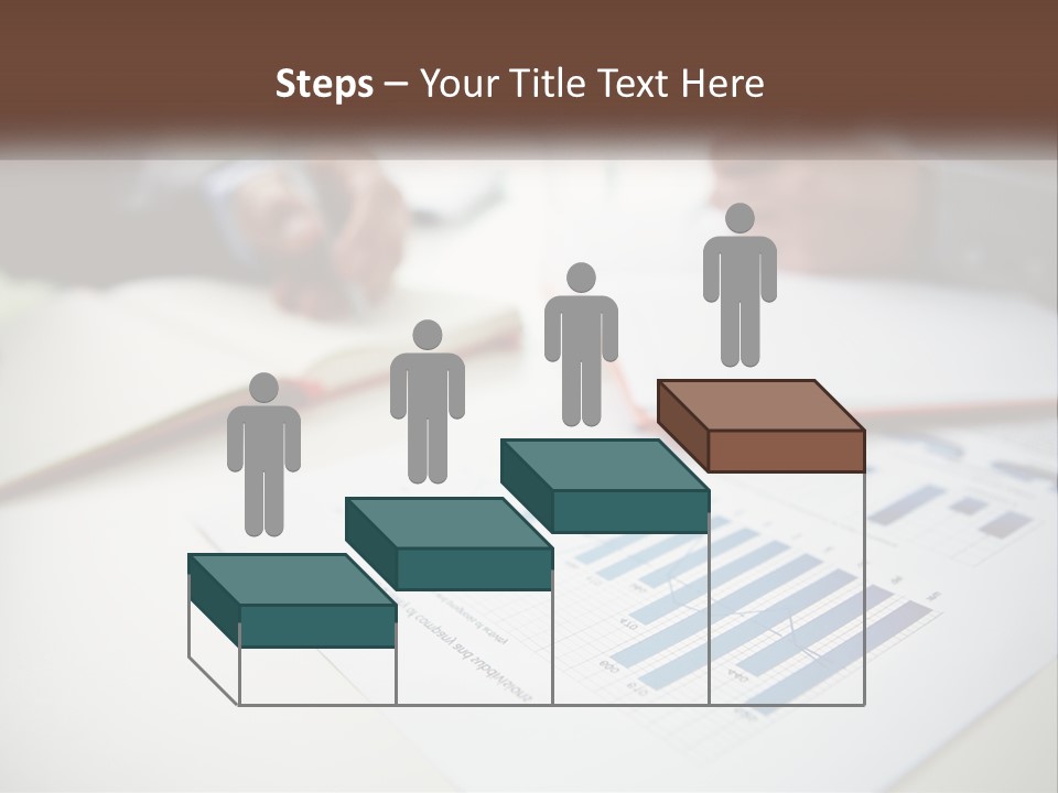 A Person Writing On A Piece Of Paper With A Pen PowerPoint Template