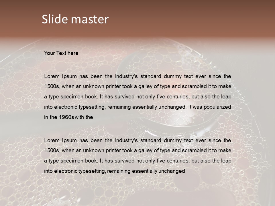 A Spoon In A Pot Filled With Liquid PowerPoint Template