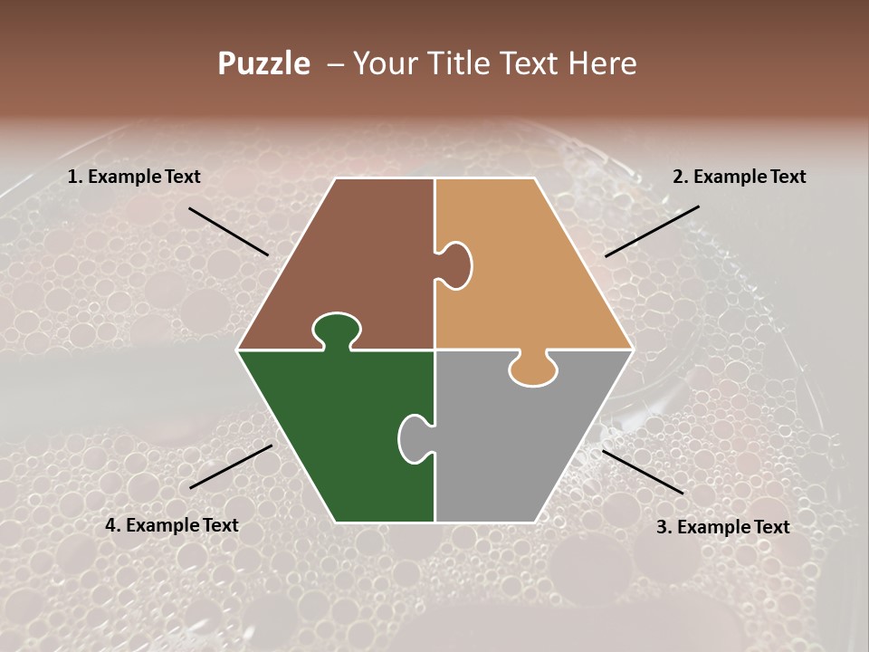 A Spoon In A Pot Filled With Liquid PowerPoint Template