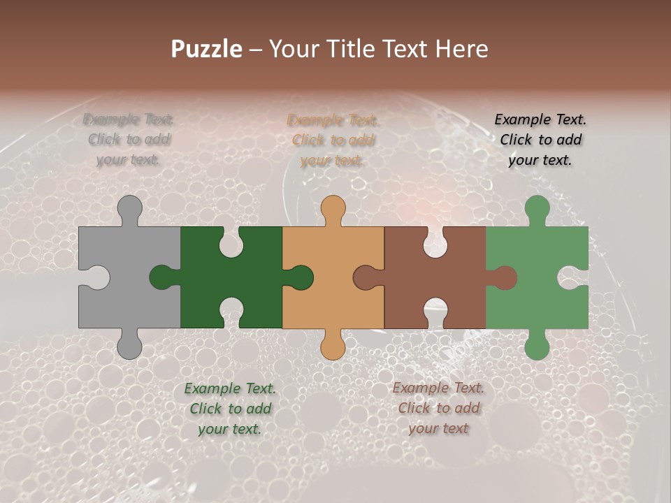 A Spoon In A Pot Filled With Liquid PowerPoint Template