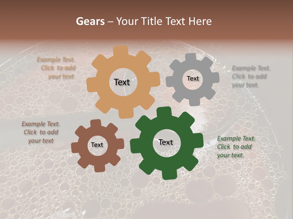 A Spoon In A Pot Filled With Liquid PowerPoint Template