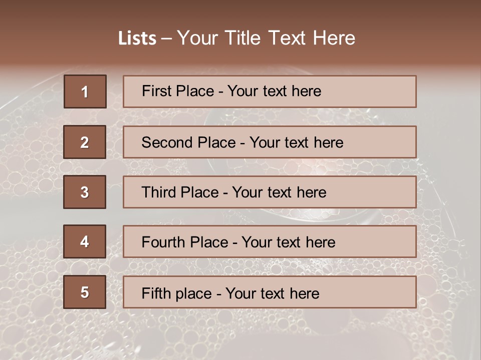 A Spoon In A Pot Filled With Liquid PowerPoint Template