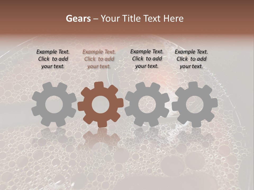 A Spoon In A Pot Filled With Liquid PowerPoint Template