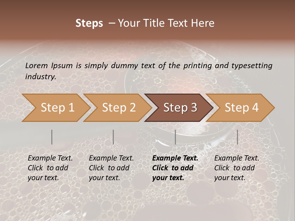 A Spoon In A Pot Filled With Liquid PowerPoint Template