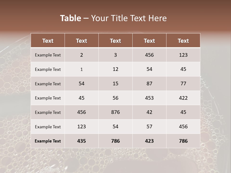 A Spoon In A Pot Filled With Liquid PowerPoint Template