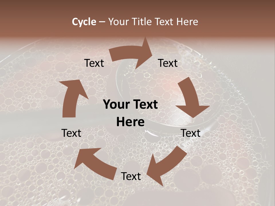 A Spoon In A Pot Filled With Liquid PowerPoint Template