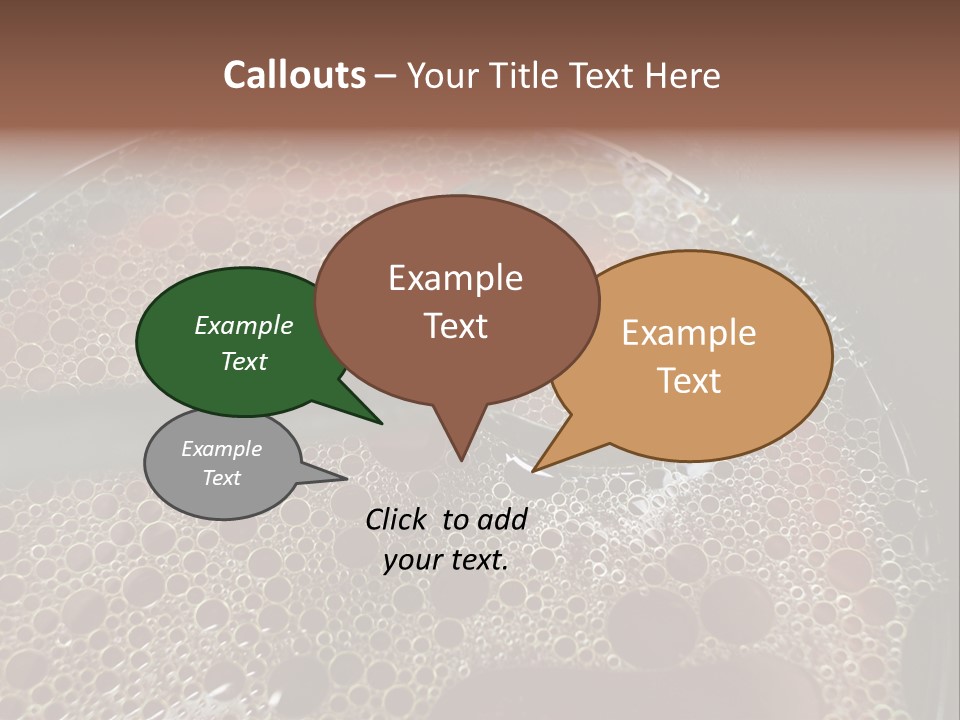 A Spoon In A Pot Filled With Liquid PowerPoint Template
