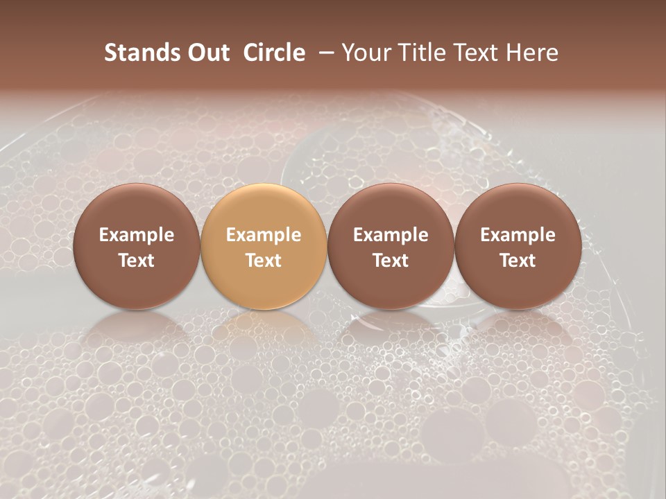 A Spoon In A Pot Filled With Liquid PowerPoint Template