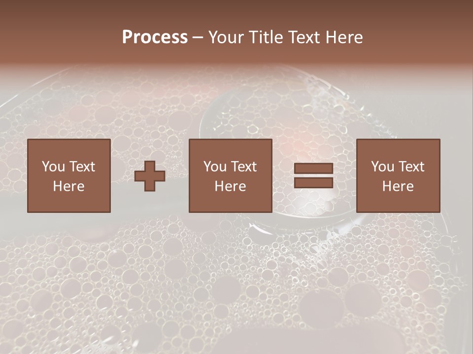 A Spoon In A Pot Filled With Liquid PowerPoint Template