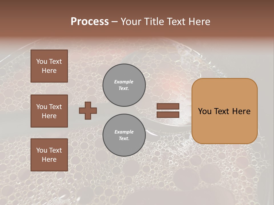 A Spoon In A Pot Filled With Liquid PowerPoint Template