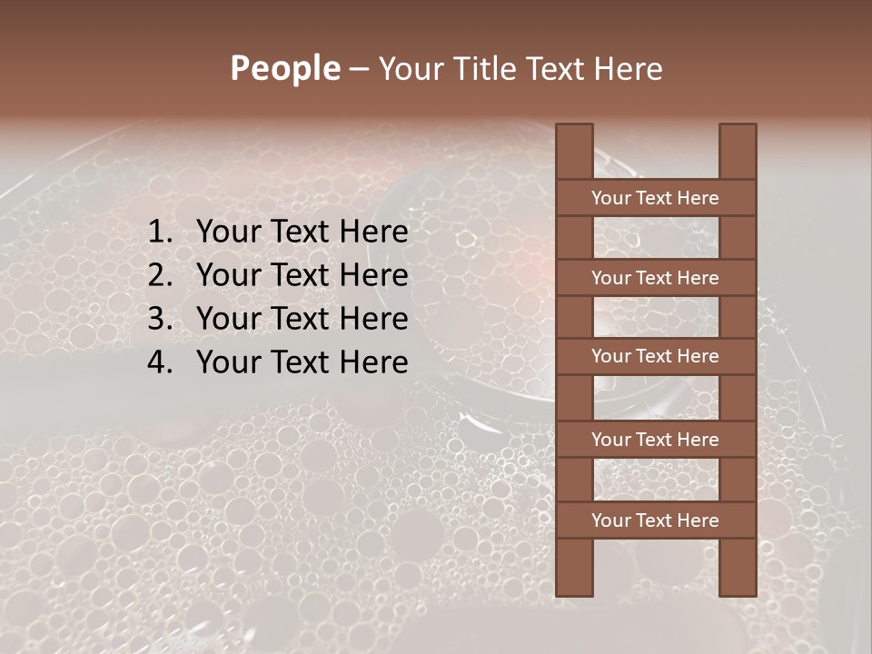 A Spoon In A Pot Filled With Liquid PowerPoint Template