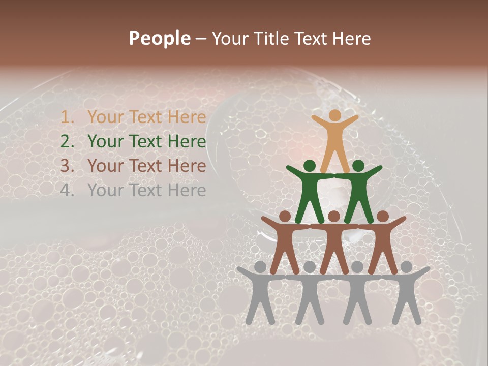 A Spoon In A Pot Filled With Liquid PowerPoint Template