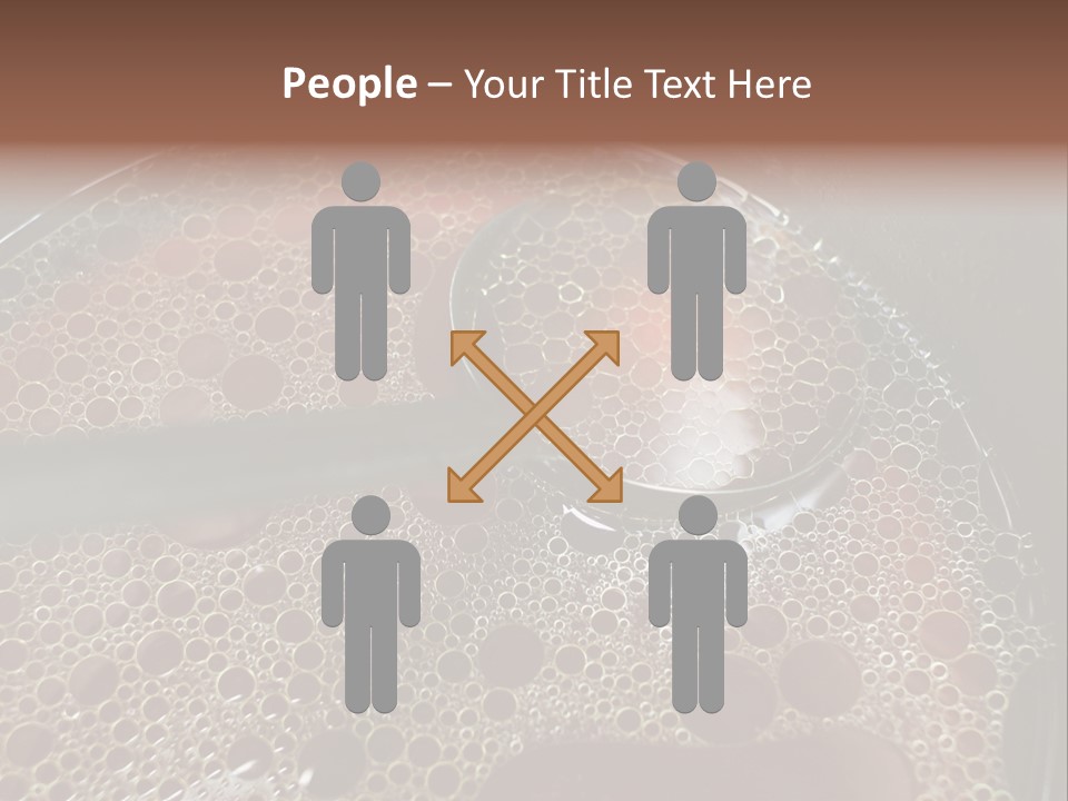 A Spoon In A Pot Filled With Liquid PowerPoint Template