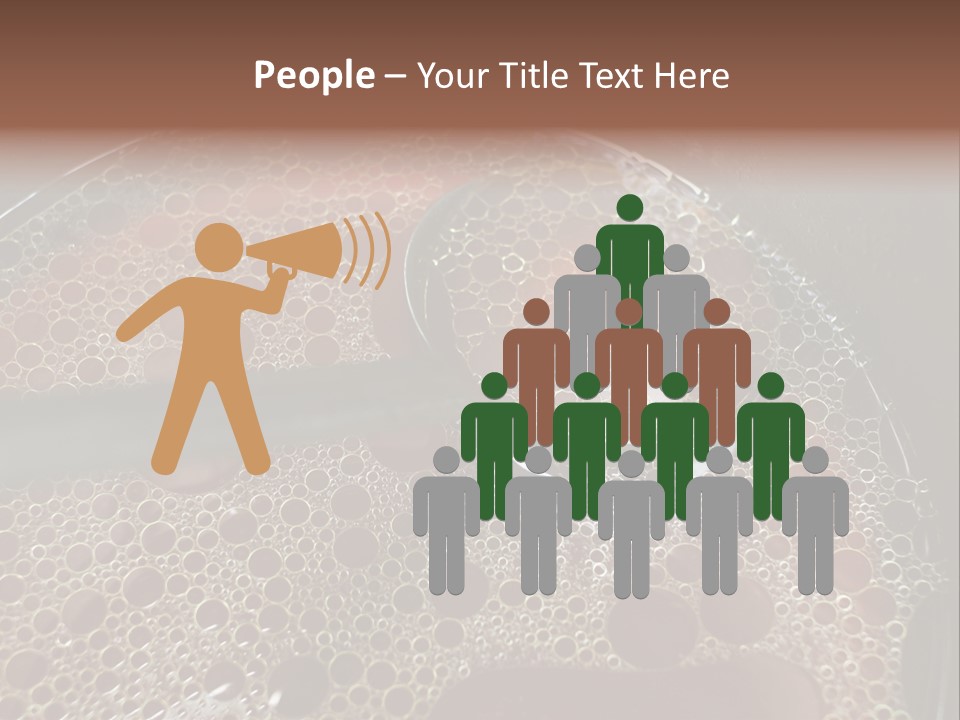 A Spoon In A Pot Filled With Liquid PowerPoint Template