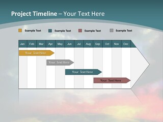 A Painting Of A Field With Clouds In The Sky PowerPoint Template