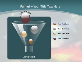 A Painting Of A Field With Clouds In The Sky PowerPoint Template