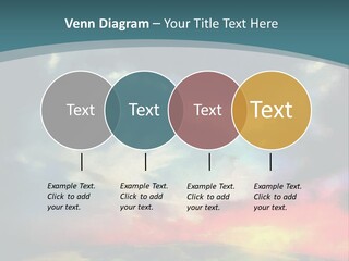 A Painting Of A Field With Clouds In The Sky PowerPoint Template