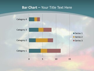 A Painting Of A Field With Clouds In The Sky PowerPoint Template