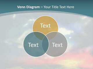 A Painting Of A Field With Clouds In The Sky PowerPoint Template