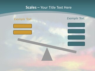 A Painting Of A Field With Clouds In The Sky PowerPoint Template