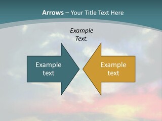 A Painting Of A Field With Clouds In The Sky PowerPoint Template