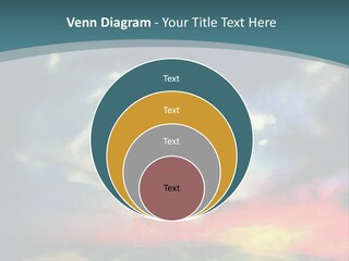 A Painting Of A Field With Clouds In The Sky PowerPoint Template