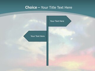 A Painting Of A Field With Clouds In The Sky PowerPoint Template