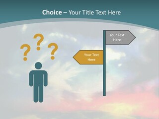 A Painting Of A Field With Clouds In The Sky PowerPoint Template