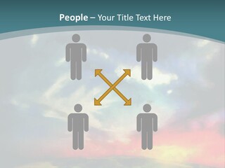 A Painting Of A Field With Clouds In The Sky PowerPoint Template