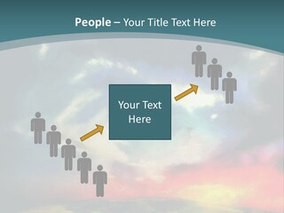 A Painting Of A Field With Clouds In The Sky PowerPoint Template