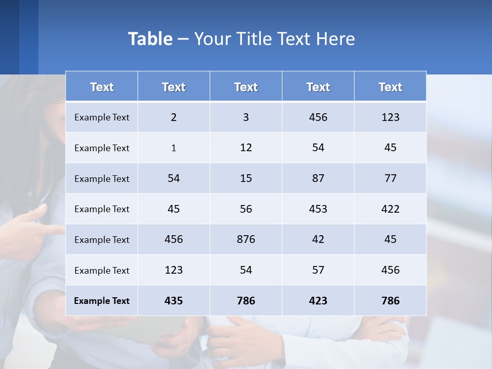 A Group Of People Looking At A Tablet PowerPoint Template