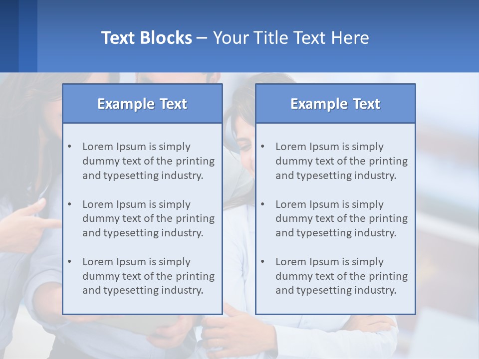 A Group Of People Looking At A Tablet PowerPoint Template