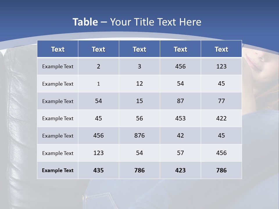 A Woman Sitting On A Couch Holding A Remote Control PowerPoint Template