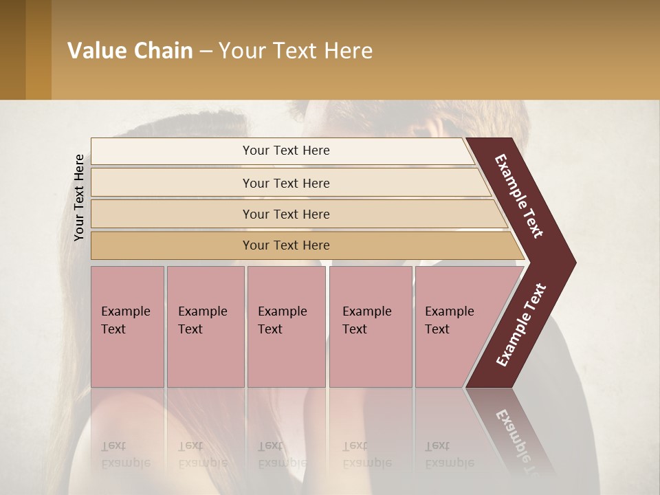A Man And A Woman Kissing Each Other PowerPoint Template