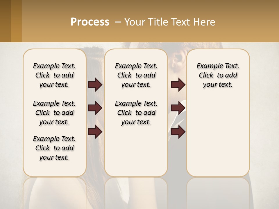 A Man And A Woman Kissing Each Other PowerPoint Template