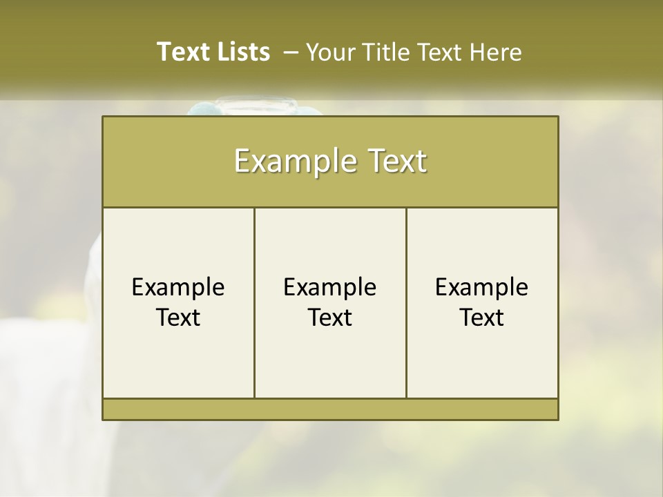 A Person Holding A Flask Filled With Blue Liquid PowerPoint Template